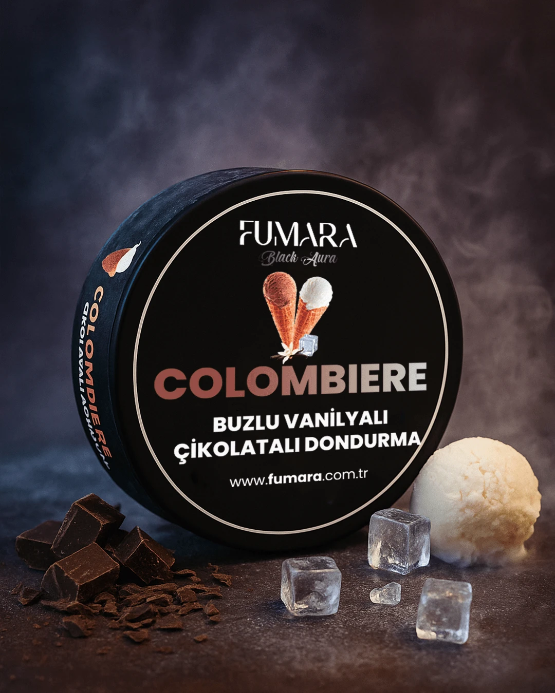 Colombiere - Çikolatal, Vanilyalı Dondurma Aromalı 200gr