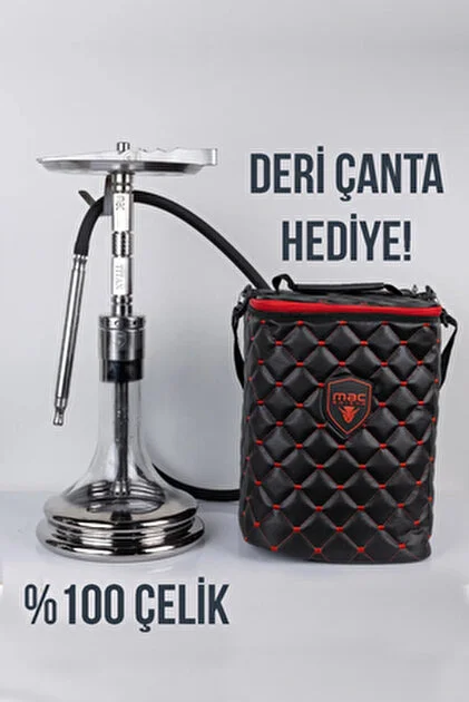 BRONZ RENK TEŞHİR BİG ARİZONA TİTAN ÇELİK NARGİLE TAKIMI