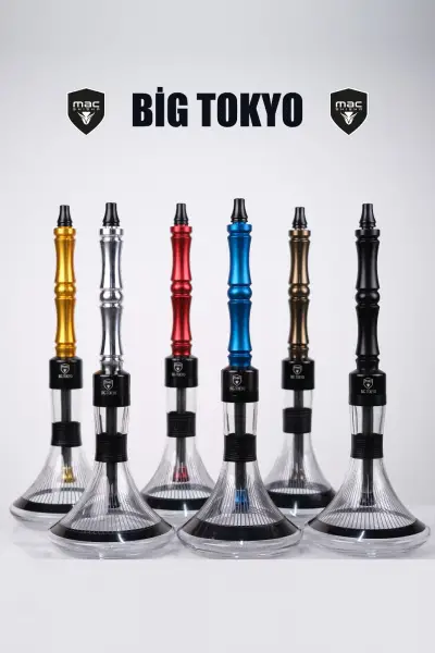 Mac Shisha Big Tokyo Dekorlu Cam Çantalı