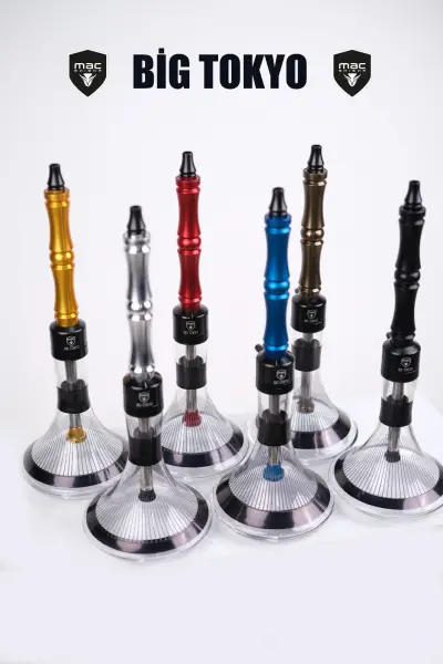 Mac Shisha Big Tokyo Dekorlu Cam Çantalı