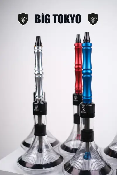 Mac Shisha Big Tokyo Dekorlu Cam Çantalı