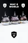 Mac Shisha World Dekorlu Cam Çantalı