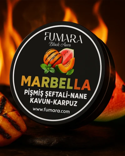 Fumara Marbella Nargile Marmelatı 200gr. Pişmiş Şeftali-Nane-Kavun-Karpuz Aromalı