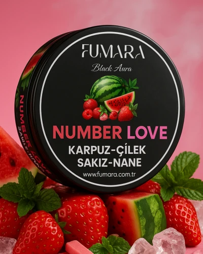 Fumara Number Love Nargile Marmelatı 200gr. Karpuz-Çilek-Nane-Sakız Aromalı