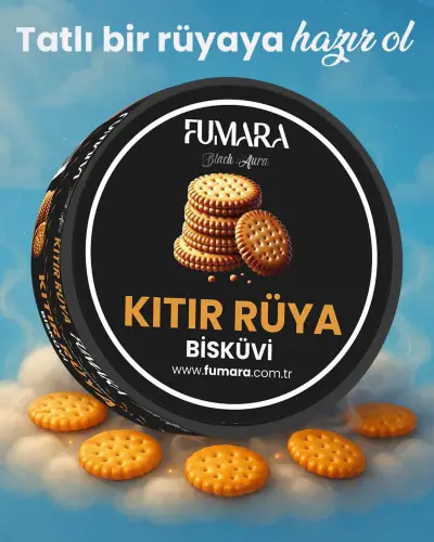Fumara Kıtır Rüya Nargile Marmelatı 200gr. Bisküvi Aromalı