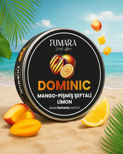 Fumara Dominic Nargile Marmelatı Limon-Mango-Pişmiş Şeftali Aromalı 200gr.