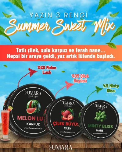 Summer Sweet Mix 3lü Paket