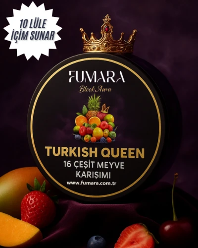 Fumara Turkish Queen Nargile Marmelatı 200gr. 16 Çeşit Özel Aroma