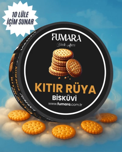 Fumara Kıtır Rüya Nargile Marmelatı 200gr. Bisküvi Aromalı