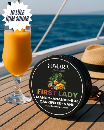 Fumara First Lady Nargile Marmelatı 200gr. Mango-Ananas-Çarkıfelek-Buz-Nane
