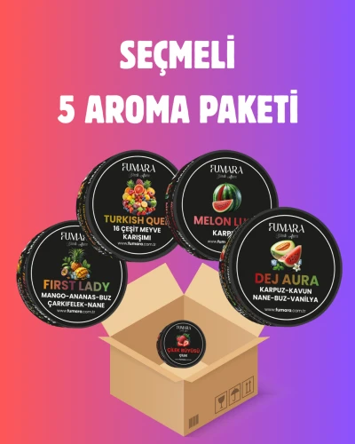 Seçmeli 5 Aroma Paketi