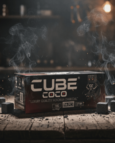 Cube Coco Nargile Kömürü 1kg 27mm
