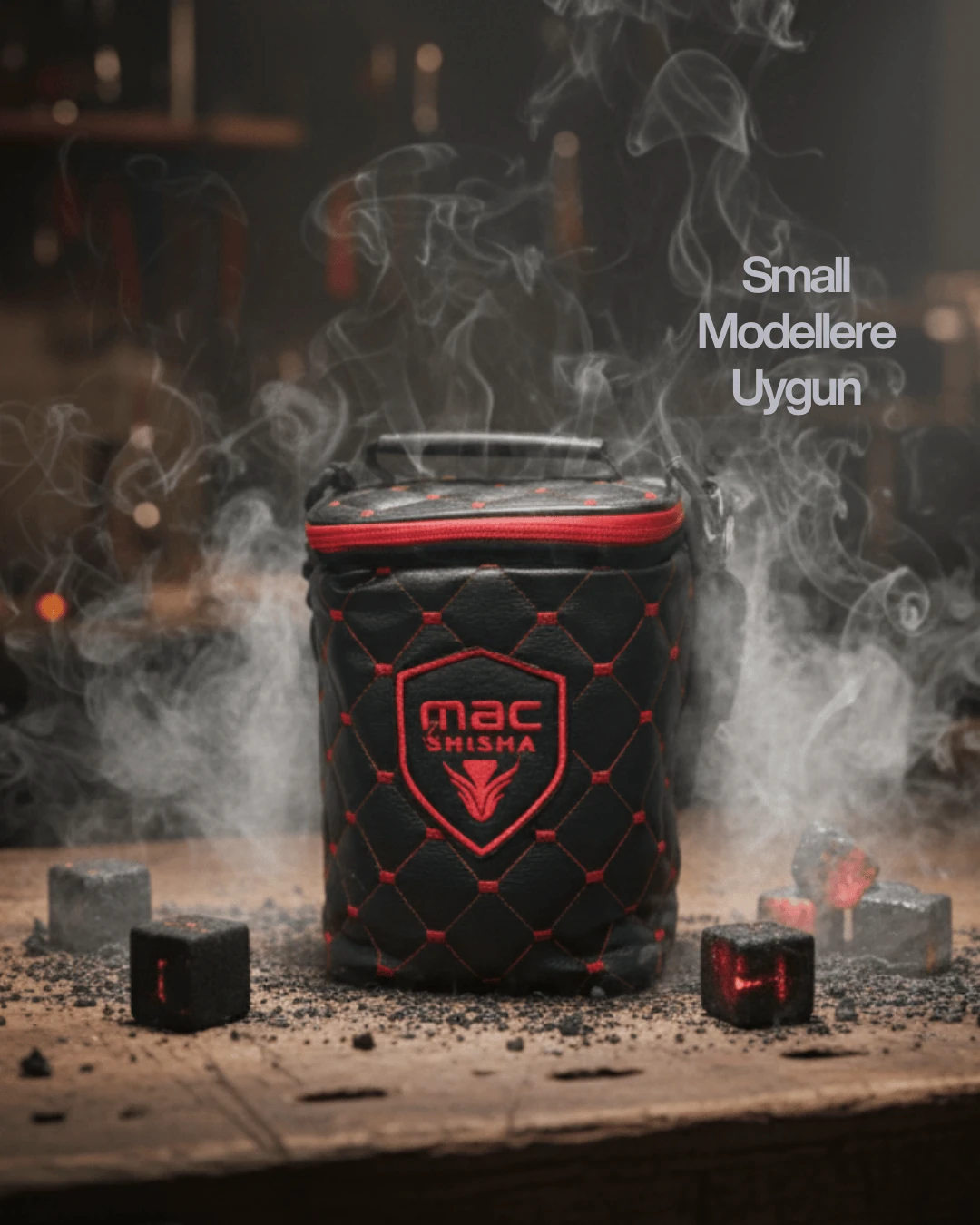 Small Modellere Uygun Desenli Gözlü Çanta