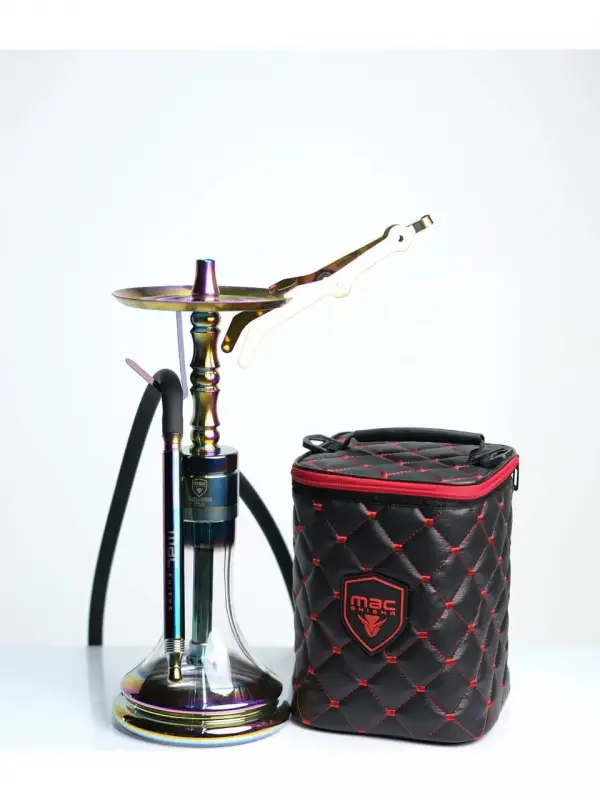 Small Girne Titan Çelik Nargile Takımı Orta Boy Small Girne Titan Çelik Nargile Takımı Orta Boy