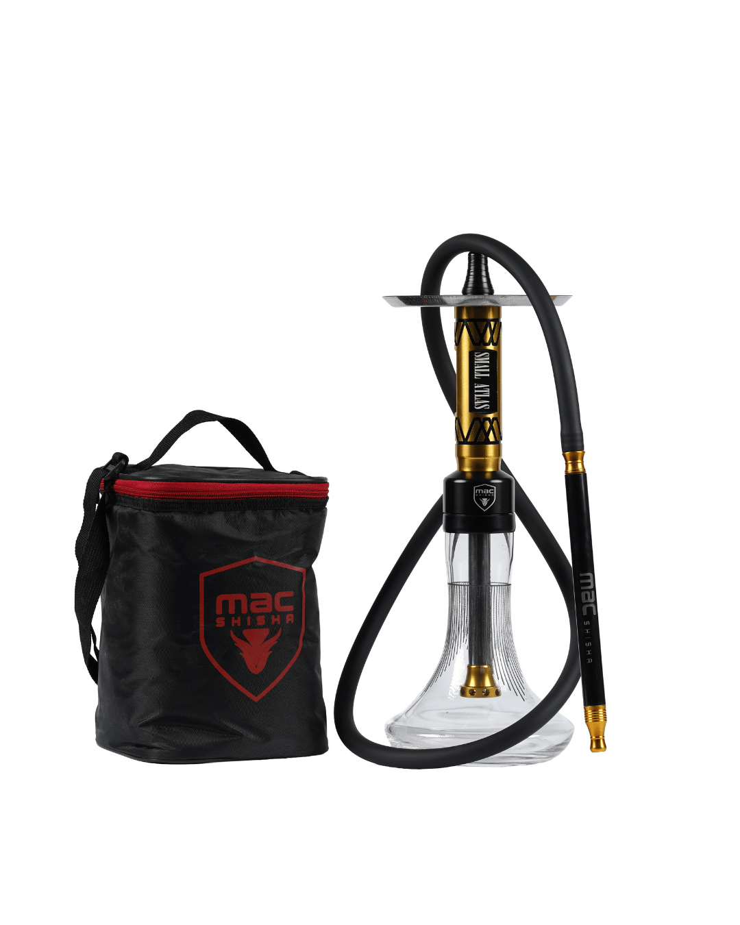 Small Atlas Profesyonel Nargile Takımı Orta Boy Çantalı