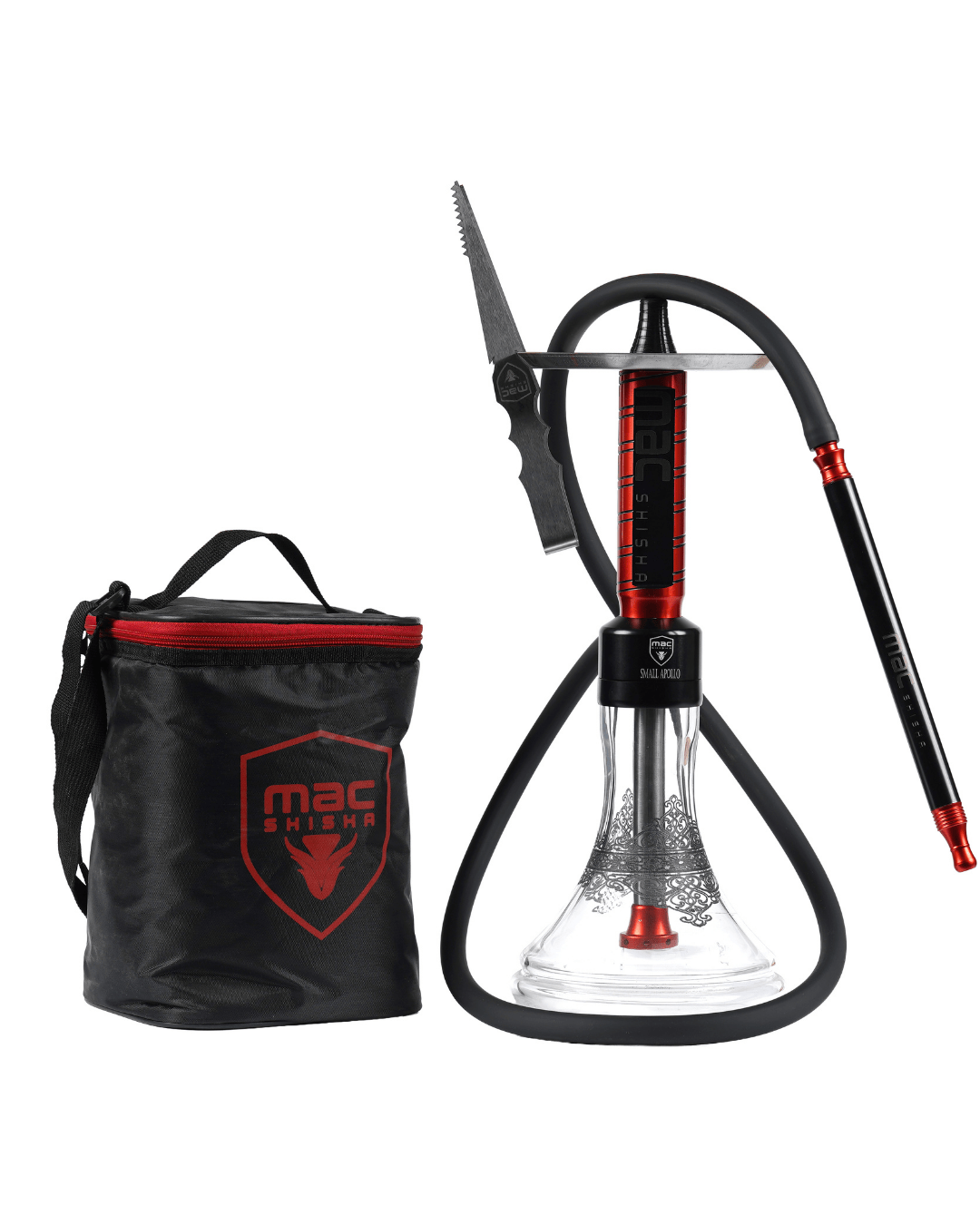 Small Apollo Profesyonel Nargile Takımı Orta Boy Çantalı