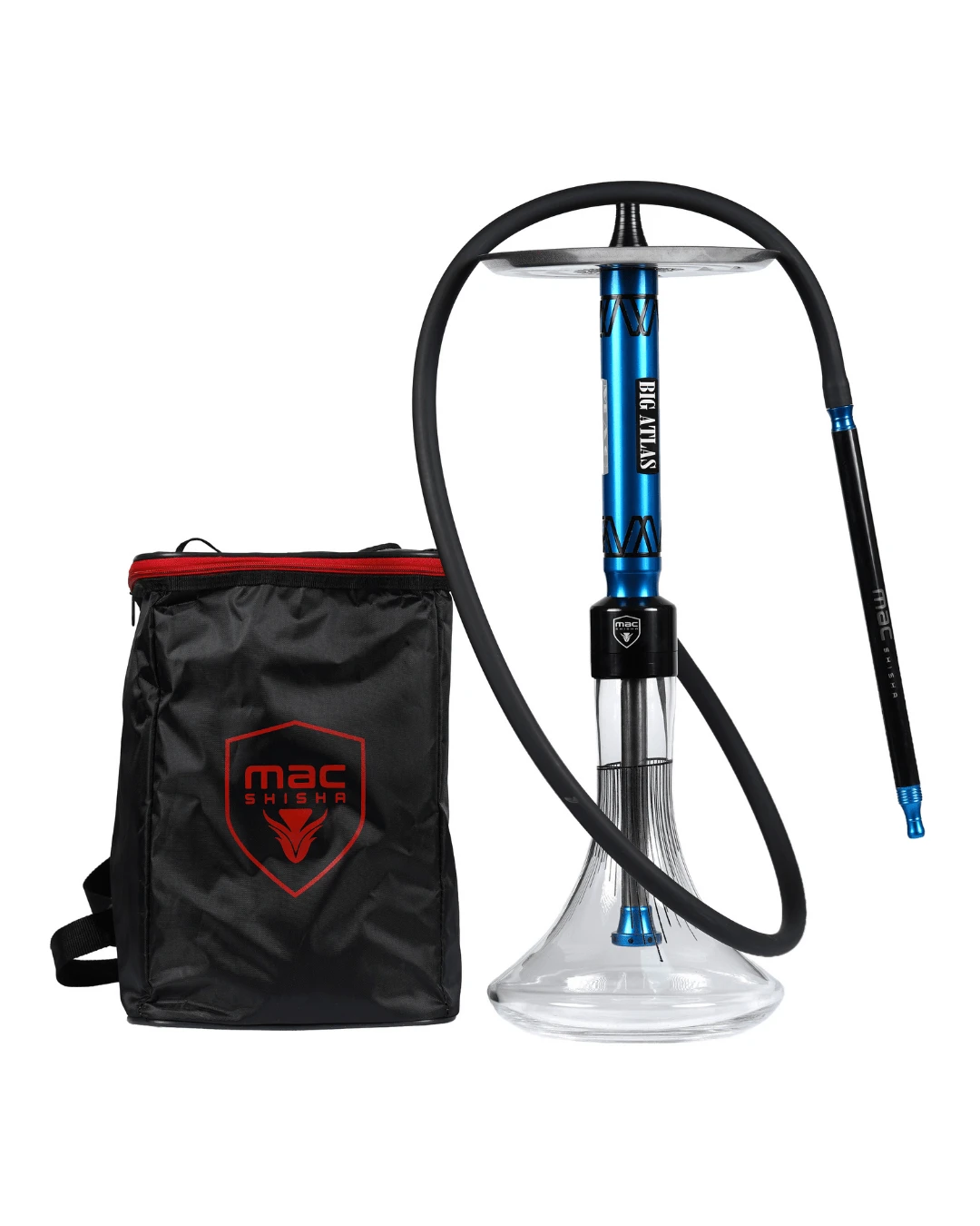 Big Atlas Profesyonel Nargile Takımı Büyük Boy Çantalı