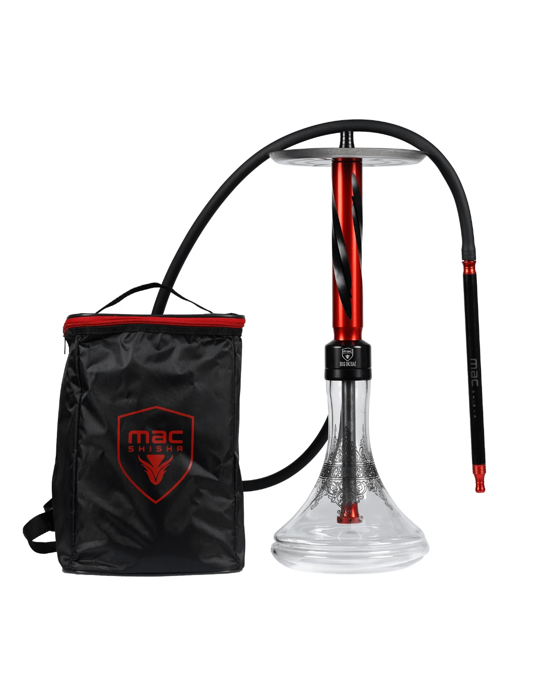 Big Dubai Profesyonel Nargile Takımı Büyük Boy Çantalı