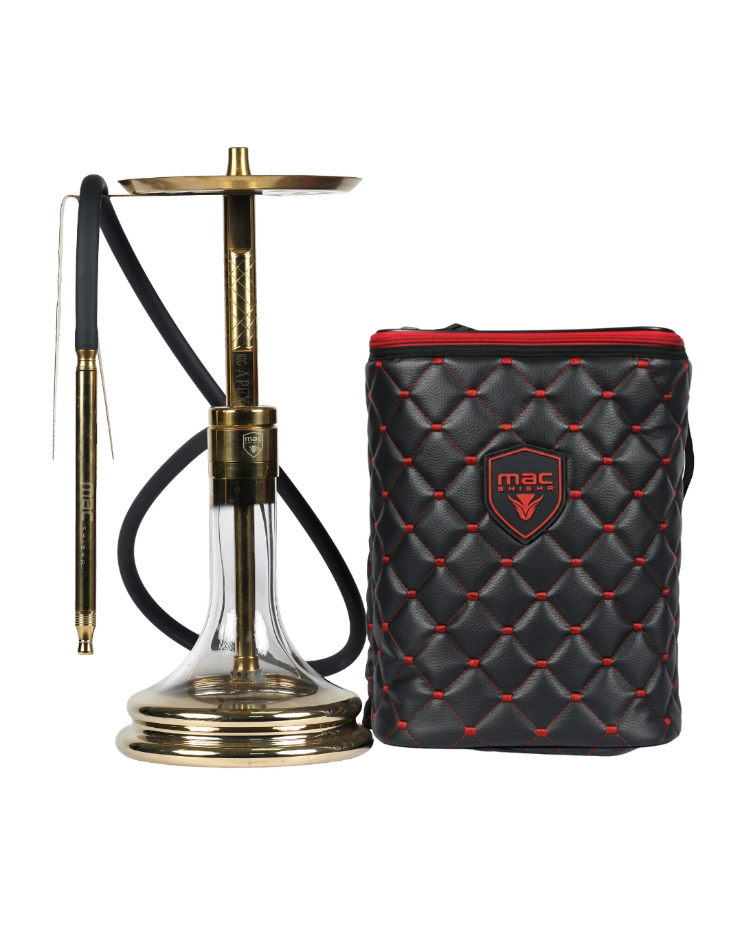 Big Apex Titan Çelik Nargile Takımı Büyük Boy