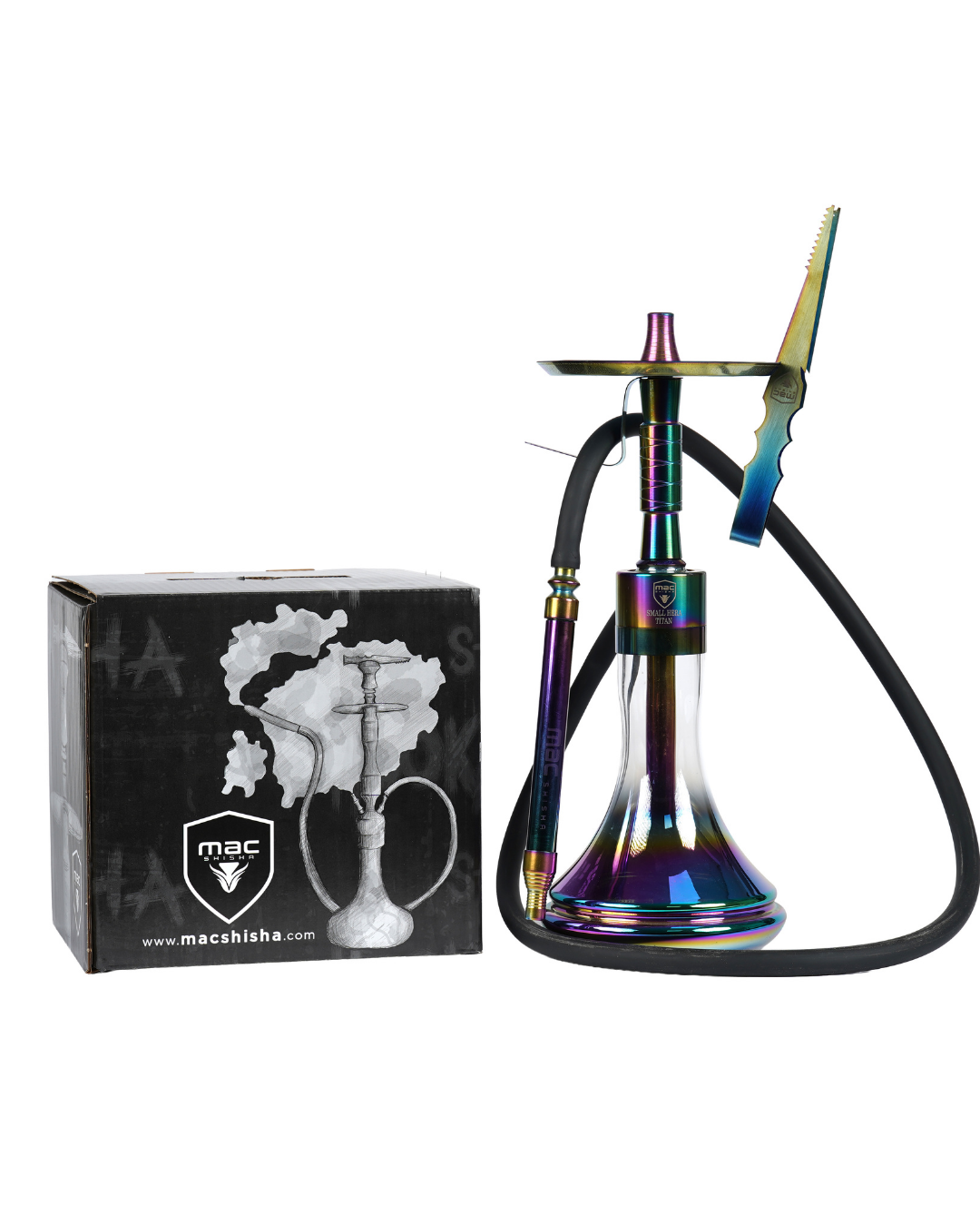 Small Hera Titan Çelik Nargile Takımı Orta Boy