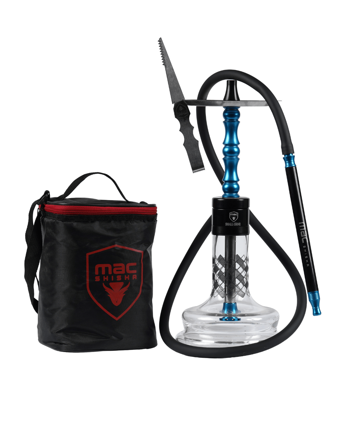 Small Girne Profesyonel Nargile Takımı Orta Boy Çantalı