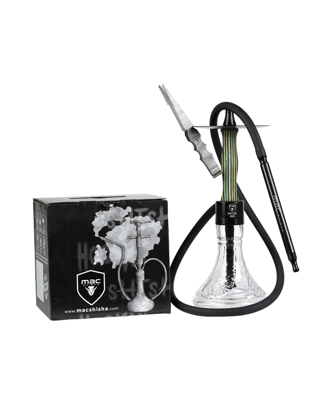 Small Eko Wood Nargile Takımı