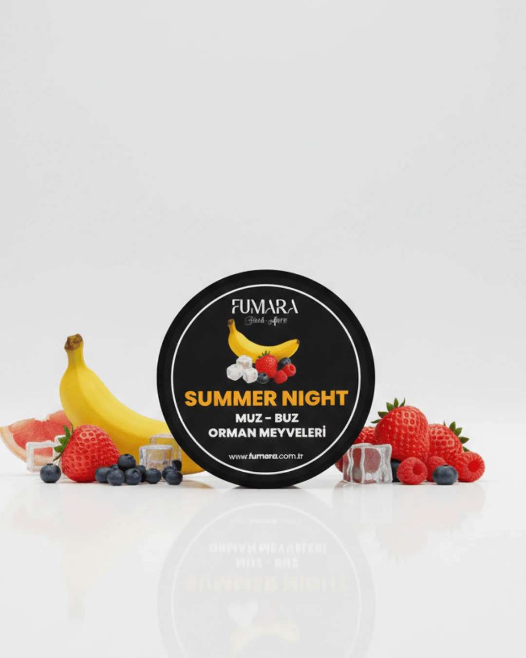 Fumara Summer Night - Muz, Buz, Orman Meyveleri Aromalı Nargile Melası 200gr