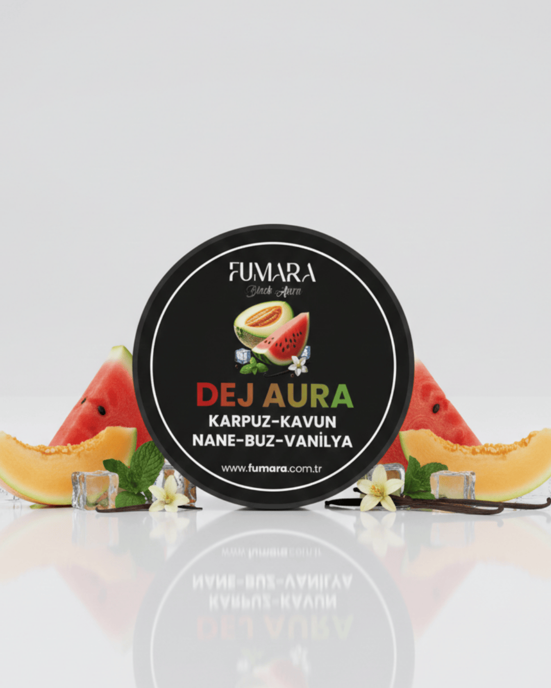 Fumara Dej Aura - Karpuz, Kavun, Nane, Buz, Vanilya Aromalı Nargile Melası 200gr